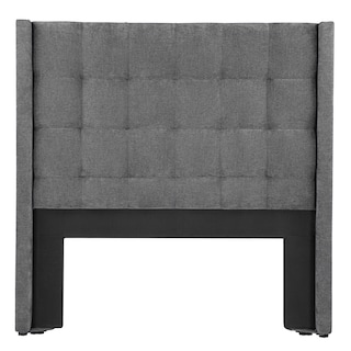 Foto 1 | Cabecera Dicasa Titan Color Gris Oscuro Matrimonial