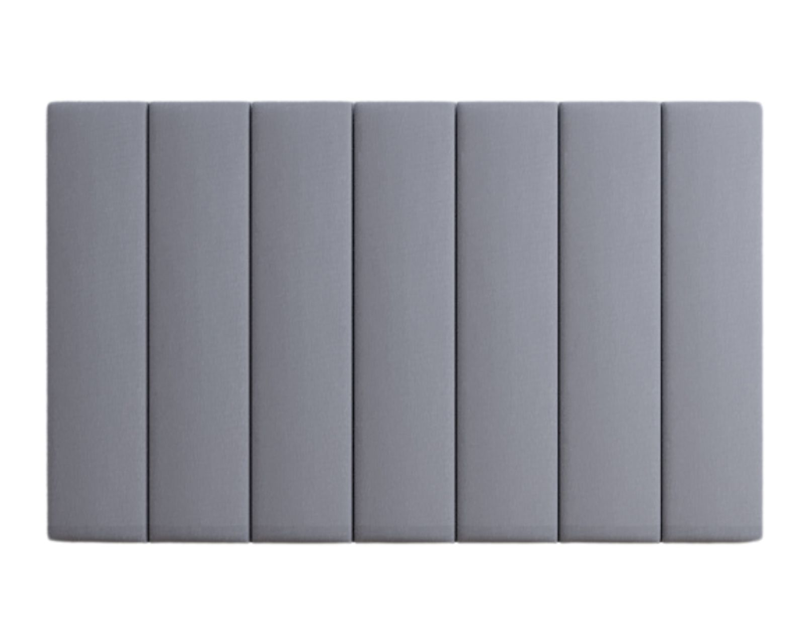 Foto 9 pulgar | Cabecera Queen Size Modern Luxury De Terciopelo Gris Plata Con Canales De 30 Cm