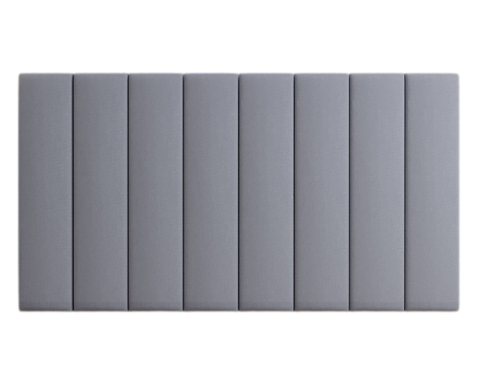 Foto 9 pulgar | Cabecera King Size Modern Luxury De Terciopelo Gris Plata Con Canales De 30 Cm