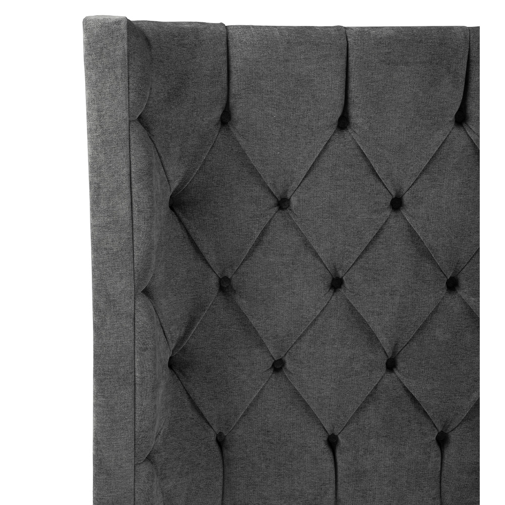 Foto 4 pulgar | Cabecera Dicasa Tartuk King Size Color Gris Oscuro