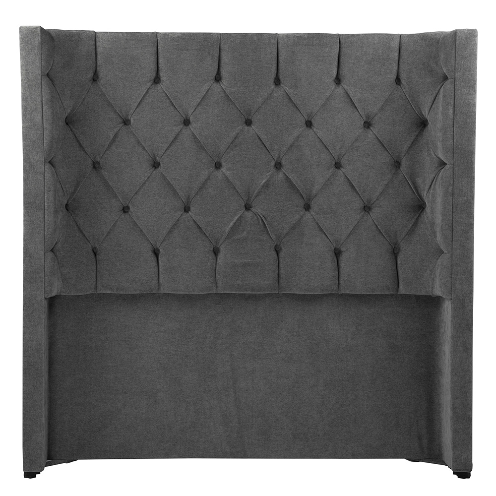 Foto 1 | Cabecera Dicasa Tartuk Queen Size Color Gris Oscuro