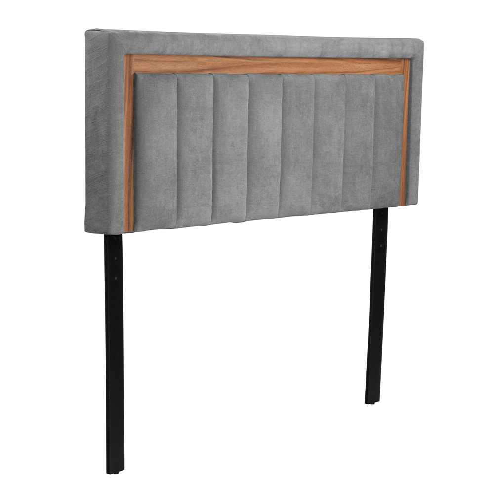 Foto 2 | Cabecera Trinity Ventur Color Gris Oscuro Queen Size