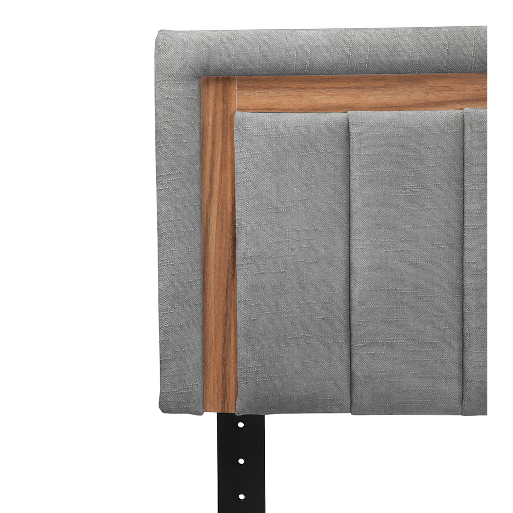 Foto 3 | Cabecera Trinity Ventur Color Gris Oscuro Queen Size