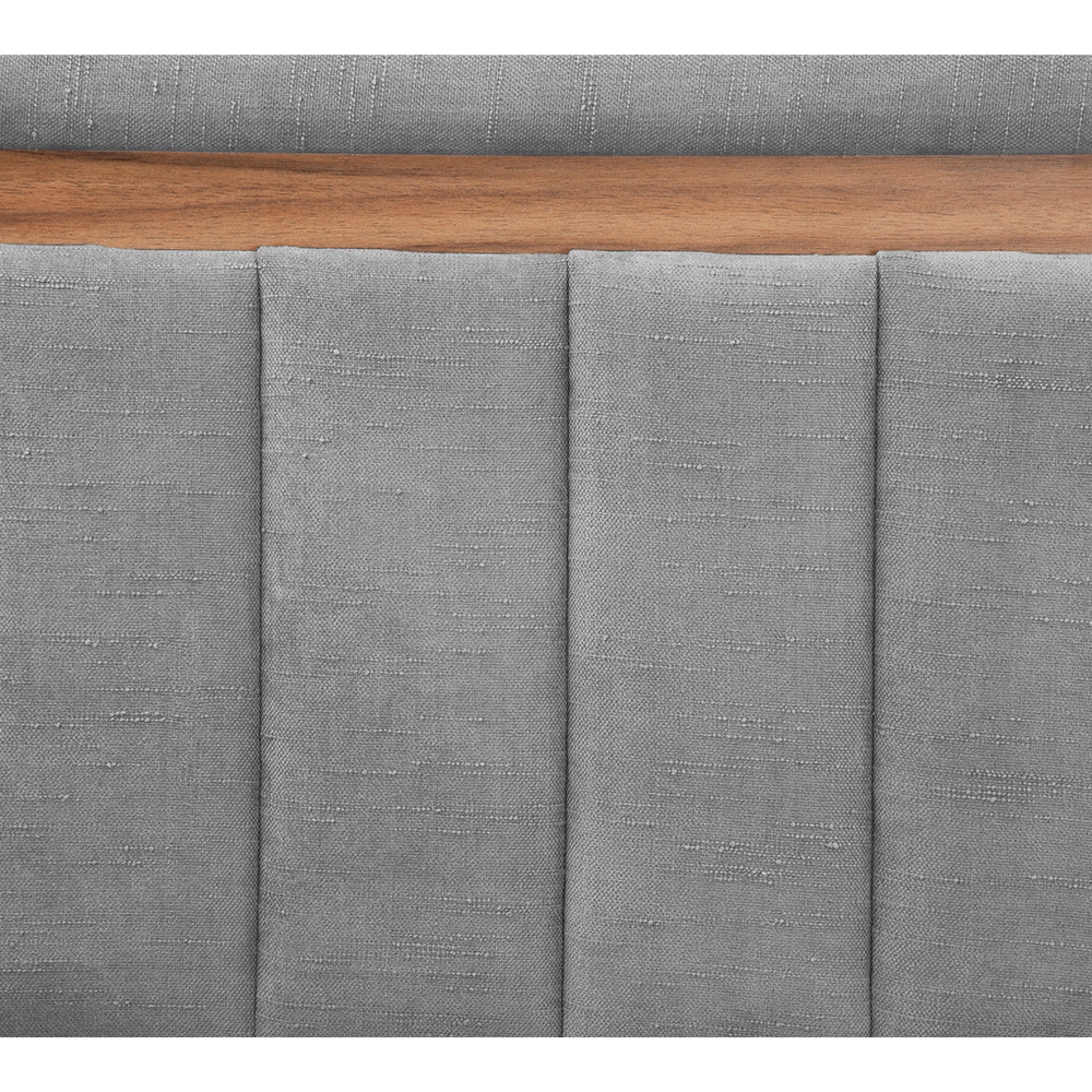 Foto 4 | Cabecera Trinity Ventur Color Gris Oscuro Queen Size