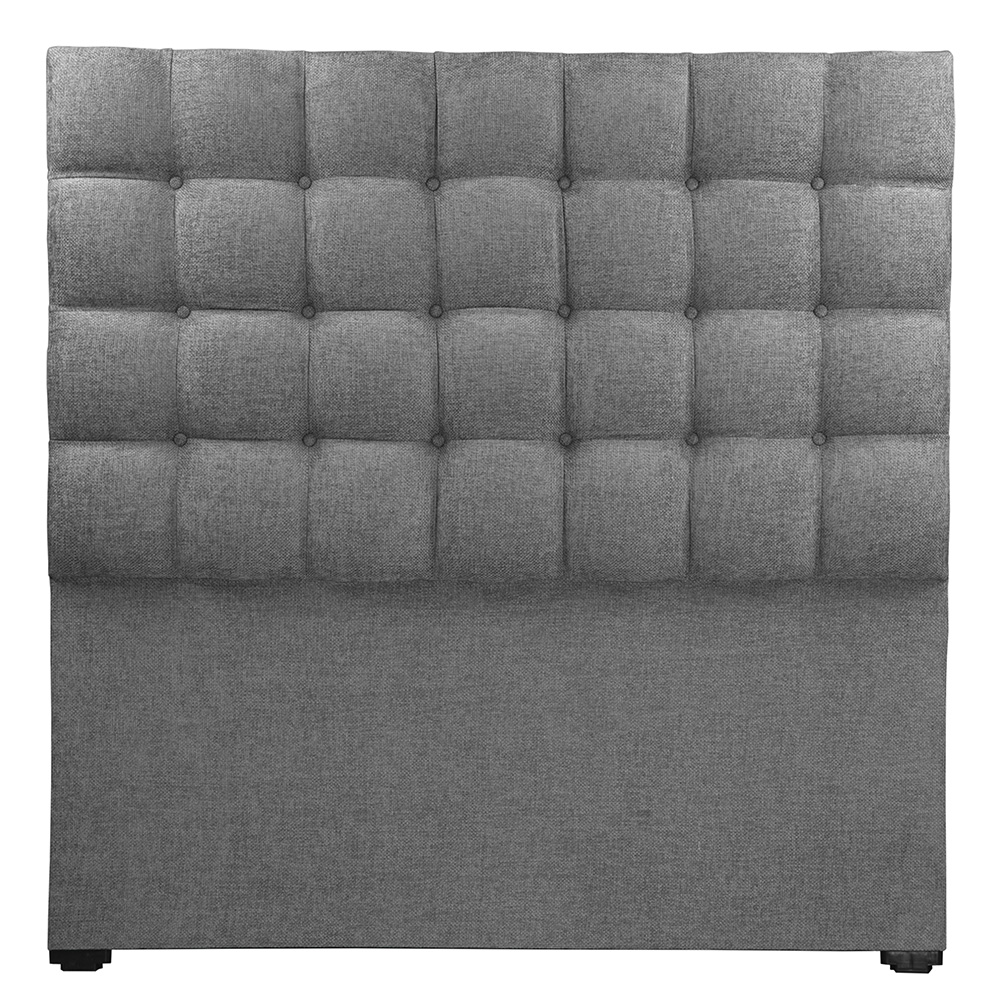 Foto 2 pulgar | Cabecera Trinity Slip Color Gris Oscuro Individual