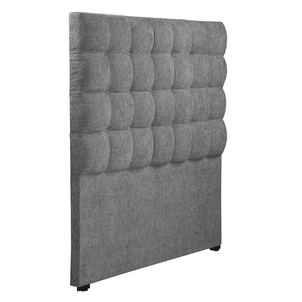 Foto 3 pulgar | Cabecera Trinity Slip Color Gris Oscuro Individual