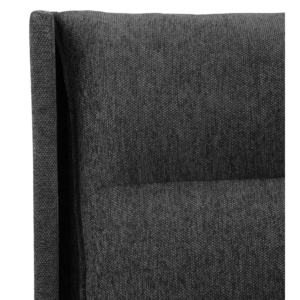 Foto 4 pulgar | Cabecera Rogga Becca Color Gris Carbon Matrimonial