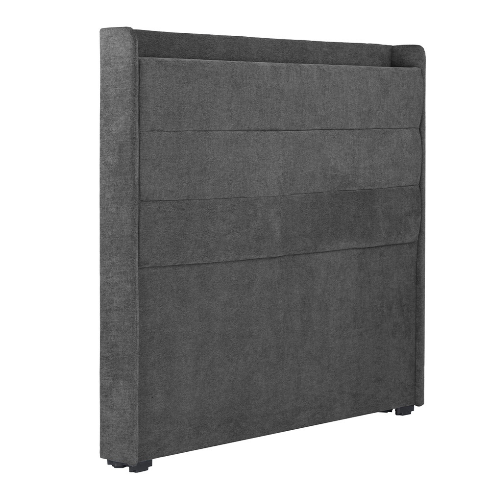 Foto 3 pulgar | Cabecera Trinity Wing Color Gris Oscuro Individual