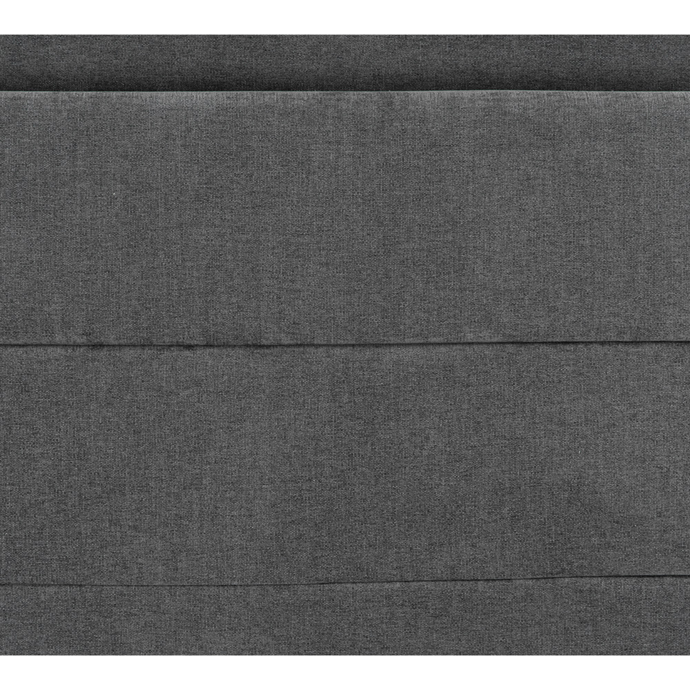 Foto 5 pulgar | Cabecera Trinity Wing Color Gris Oscuro Individual