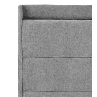 Foto 3 | Cabecera Trinity Wing Color Gris Individual