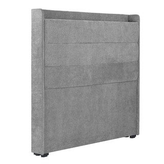 Foto 2 | Cabecera Trinity Wing Color Gris King Size