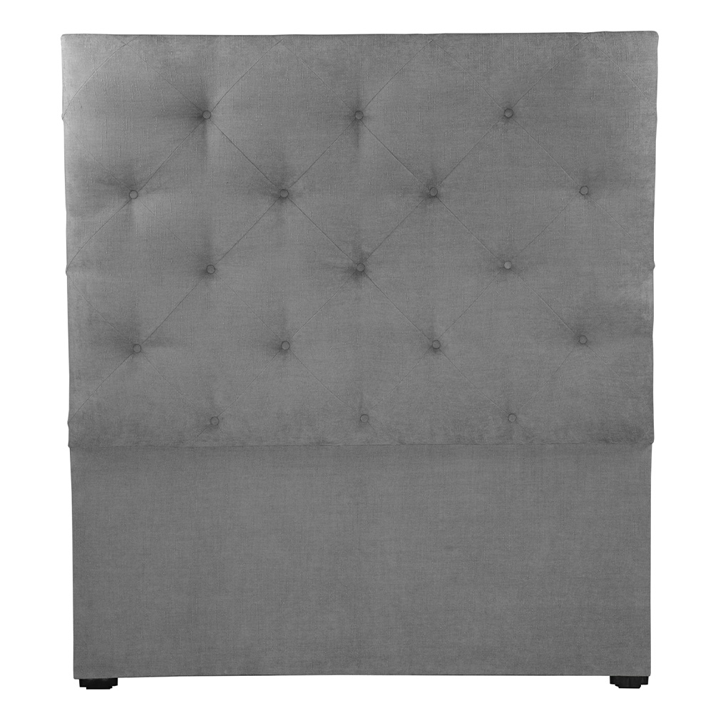 Cabecera Dicasa Ikki Gris Tormenta Queen Size