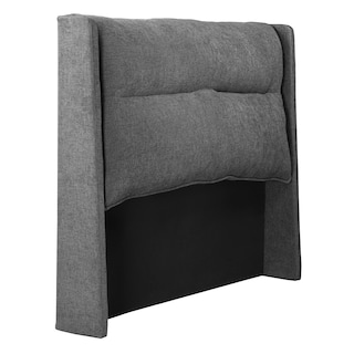 Foto 2 | Cabecera Rogga Becca Color Gris Shadow Matrimonial