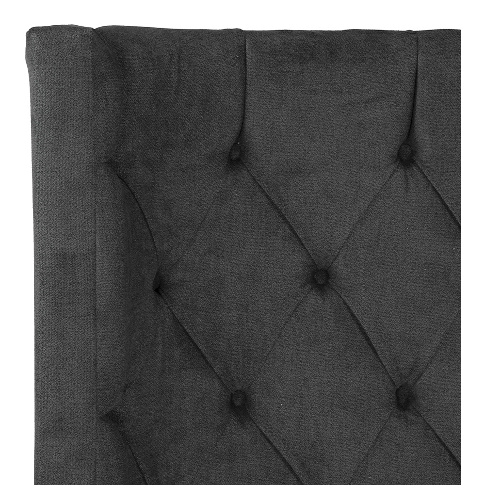 Foto 4 pulgar | Cabecera Dicasa  Tartuk Color Gris Carbón Queen Size