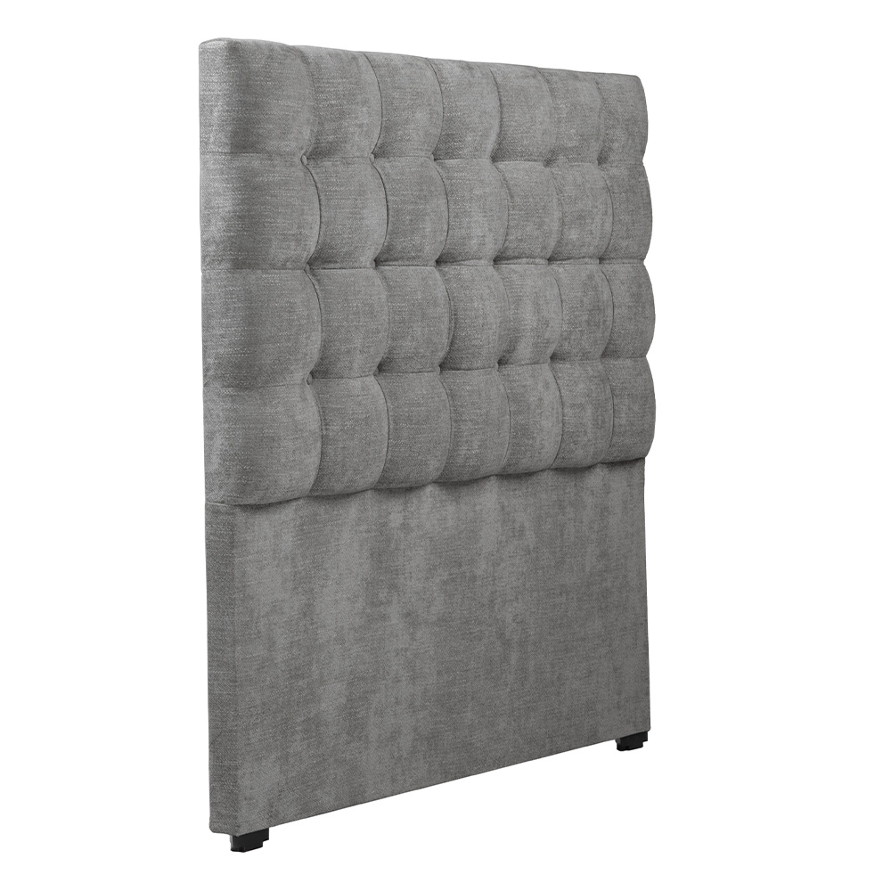 Foto 2 | Cabecera Trinity Slip Color Gris Oscuro Individual