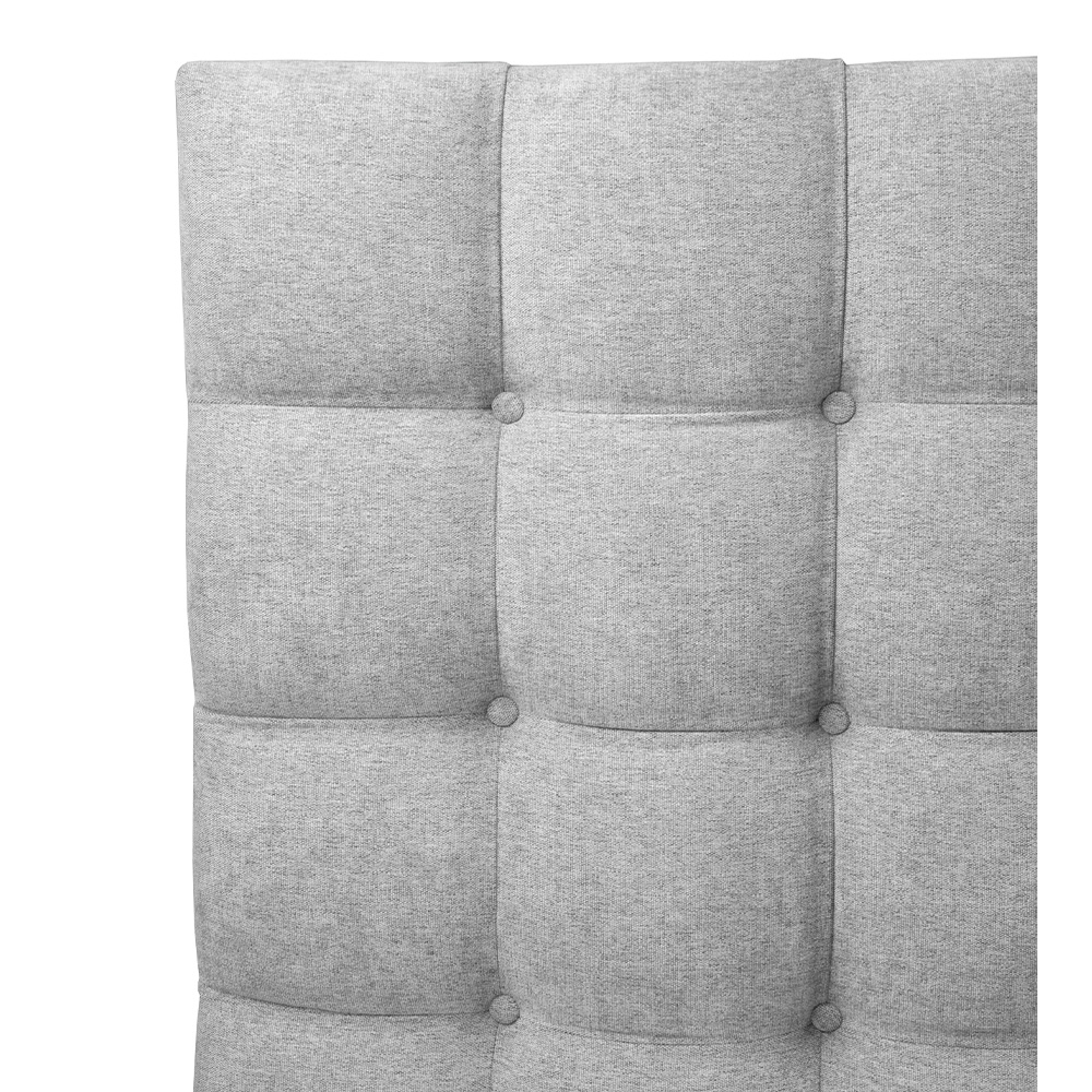 Foto 3 | Cabecera Trinity Slip Color Gris Matrimonial
