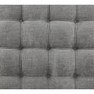 Foto 4 | Cabecera Trinity Slip Color Gris Oscuro Queen Size