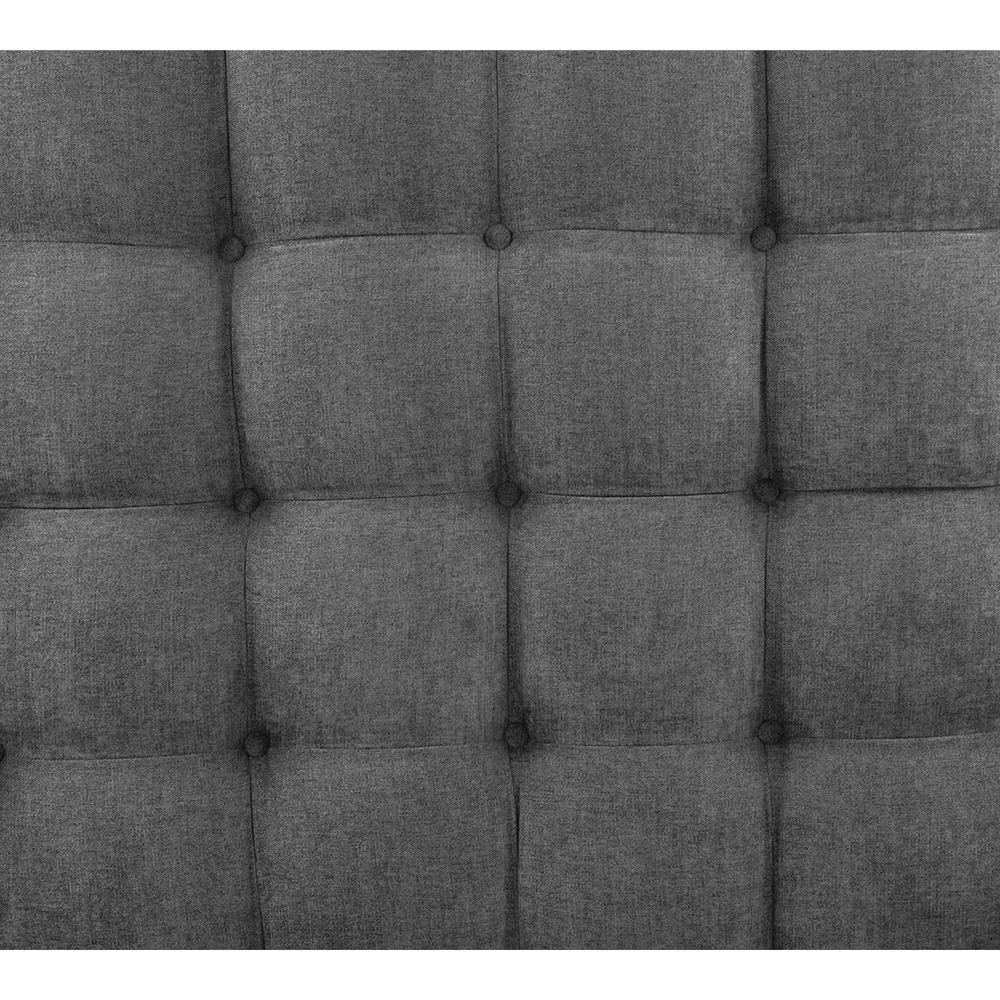 Foto 5 pulgar | Cabecera Trinity Slip Color Gris Oscuro King Size