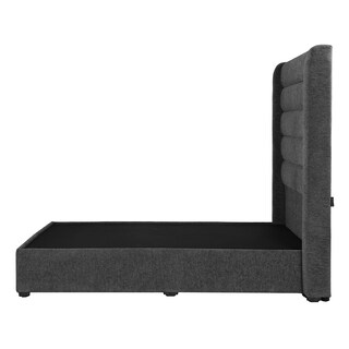 Foto 3 | Cabecera Dicasa Polar + Base Cama Color Gris Oxford Queen Size