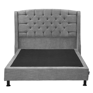 Foto 2 | Cabecera Dicasa Sitka + Box Color Storm Grey Matrimonial