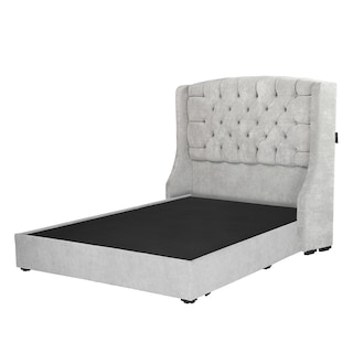 Foto 1 | Cabecera Dicasa Sitka Color Gris Dolphin Individual +base Cama Dicasa