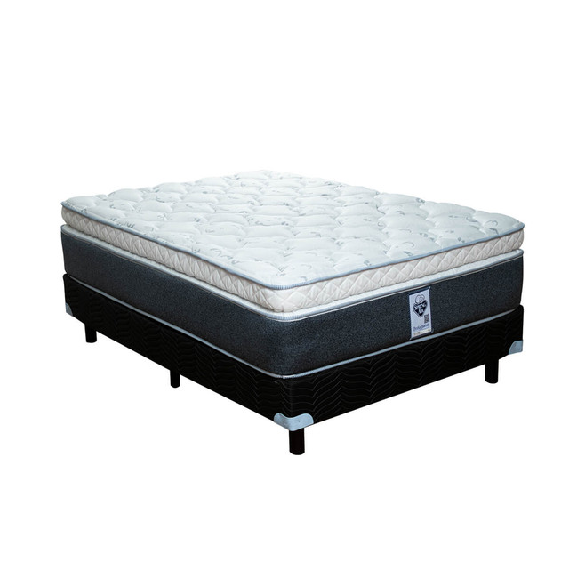 Foto 2 pulgar | Colchón Matrimonial + Box Spring Air Gibson
