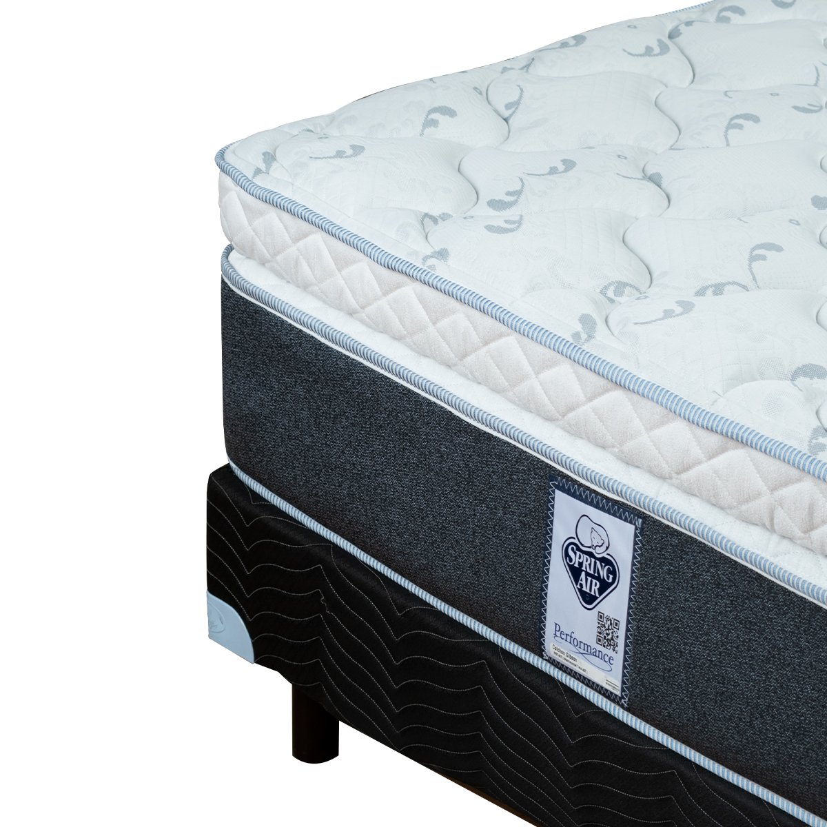 Foto 4 pulgar | Colchón Matrimonial + Box Spring Air Gibson