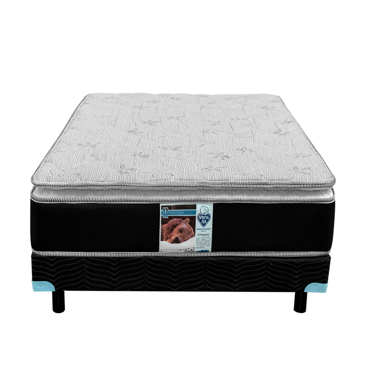 Colchón Queen Size + Box Spring Air Kunis