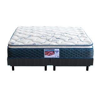 Foto 1 | Colchón King Size + Box Spring Air Carmín