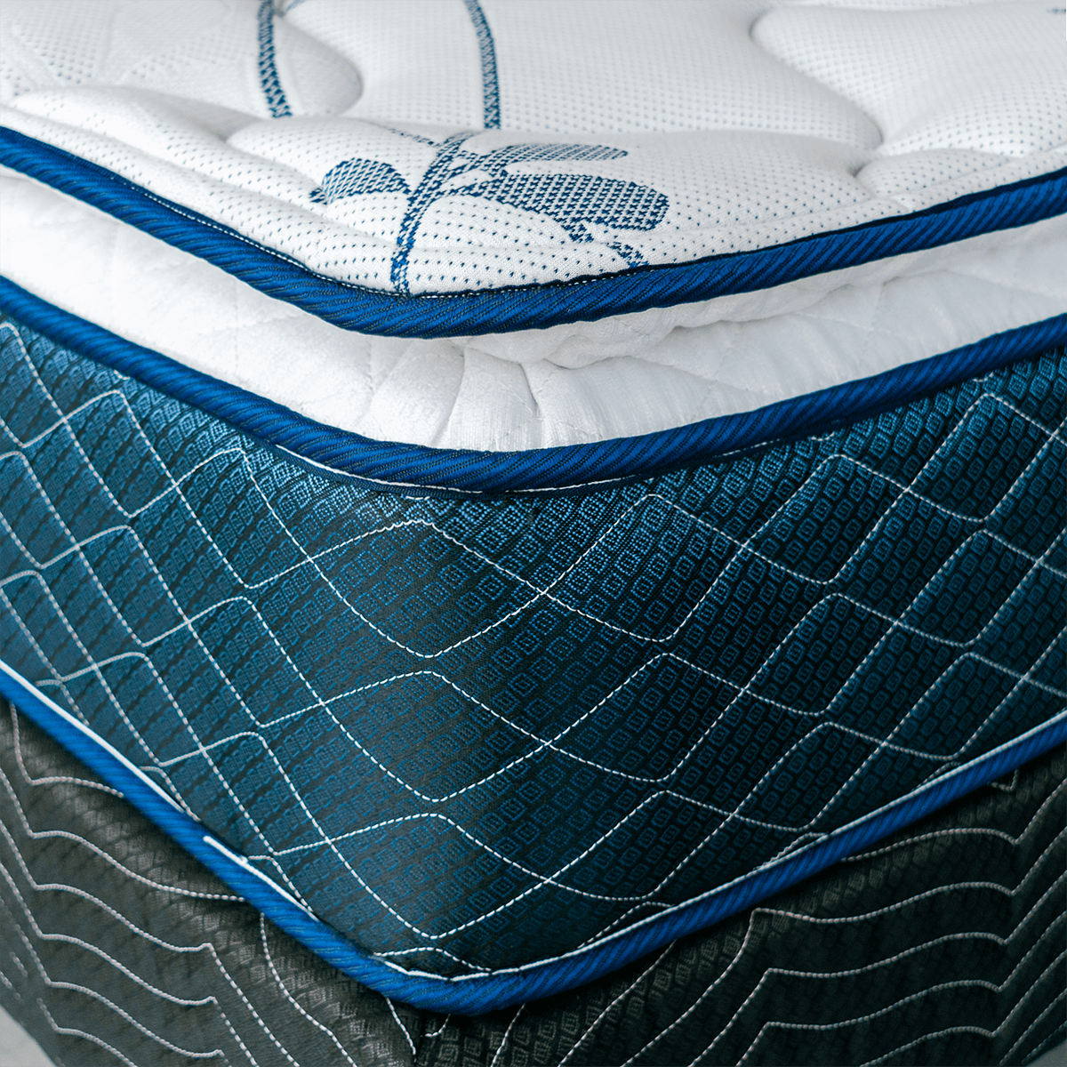 Foto 4 pulgar | Colchón King Size + Box Spring Air Carmín