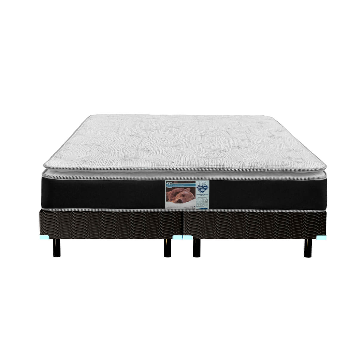 Foto 1 | Colchón King Size + Box Spring Air Kunis