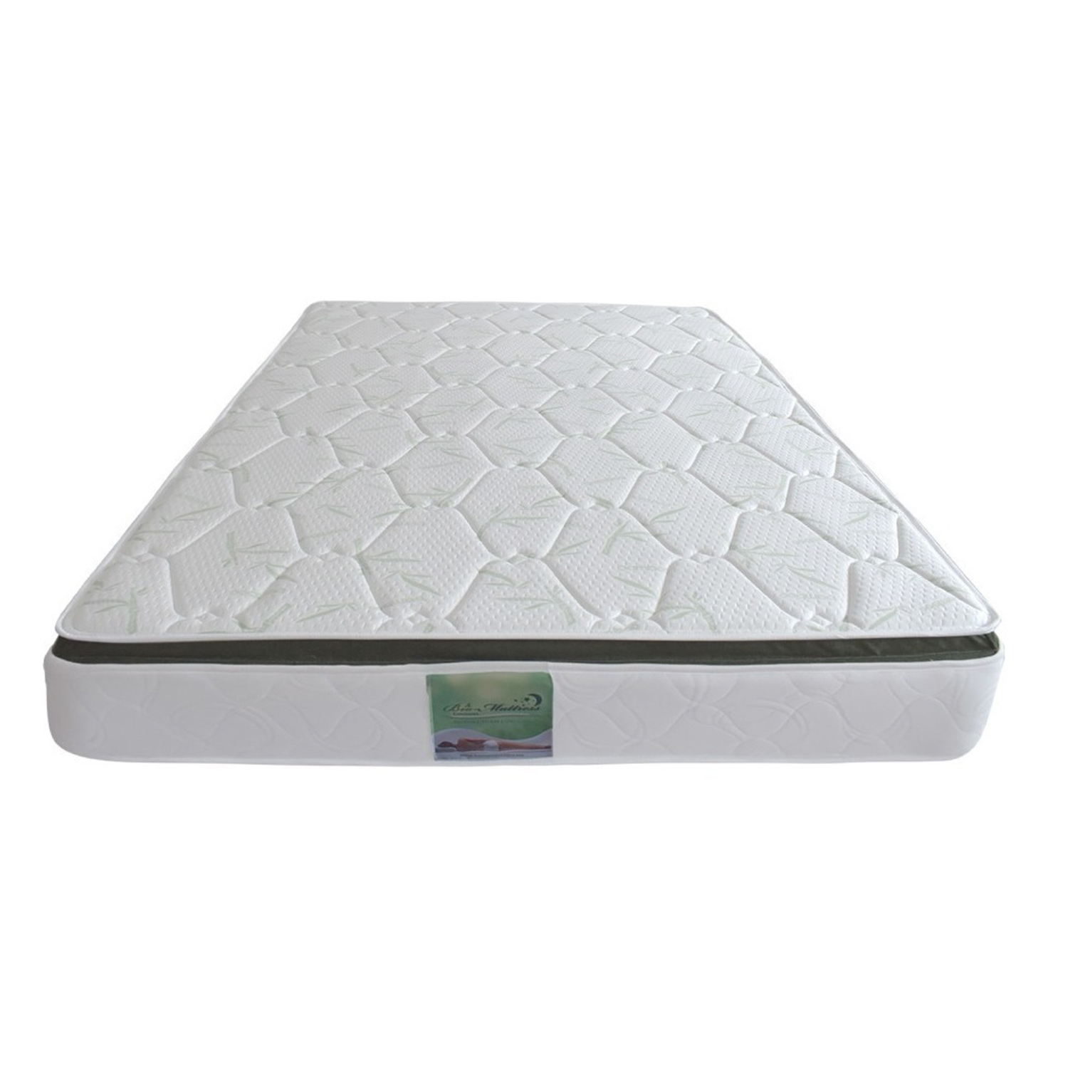 Foto 5 pulgar | Colchón Individual Con Box De Memory Foam Y Resortes Bio Mattress Bamboo