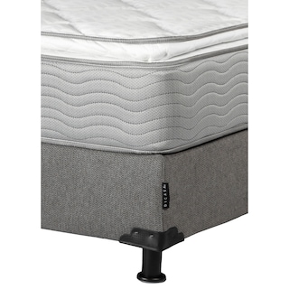 Foto 3 | Colchón Dicasa Cupra Queen Size + Box Rivo color Gris + 2 Almohadas Osos