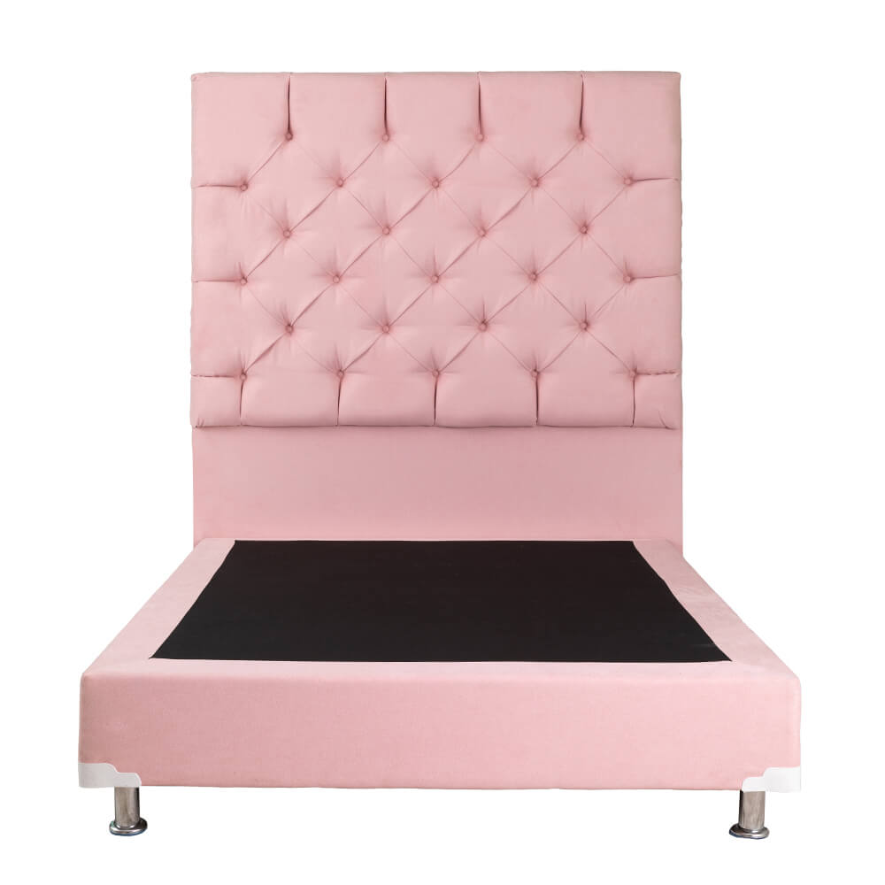 Foto 4 pulgar | Cabecera Dicasa Capri King Size + Box Dicasa Pink color Rosa