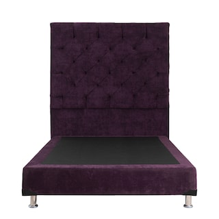 Foto 2 | Cabecera Dicasa Capri Matrimonial + Box Dicasa Velvet color Morado