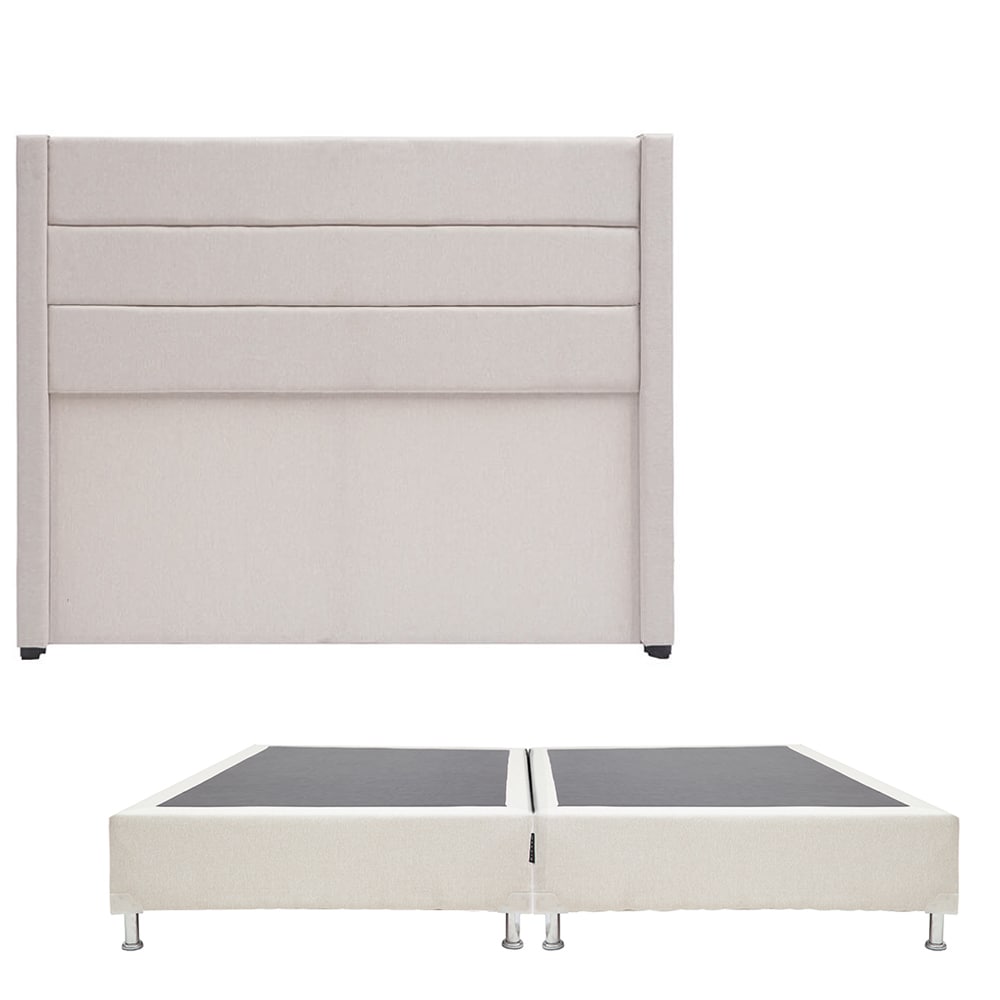 Cabecera con Box Dicasa King Size color Beige $11,349