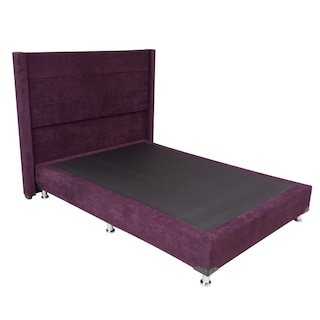 Foto 3 | Cabecera Dicasa Lugo color Púrpura Queen Size más Box Velvet