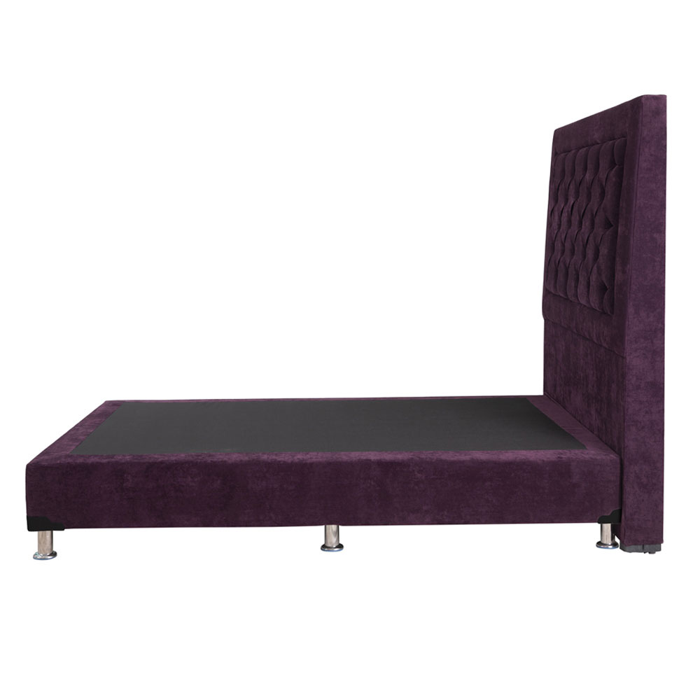 Foto 4 | Cabecera Dicasa Mary Individual + Box Dicasa Velvet color Morado