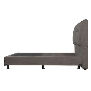 Foto 4 | Cabecera Dicasa Nube Queen Size + Box Dicasa Bless color Gris Oscuro
