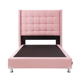 Foto 2 | Cabecera Dicasa Titan color Rosa Individual + Box Pink