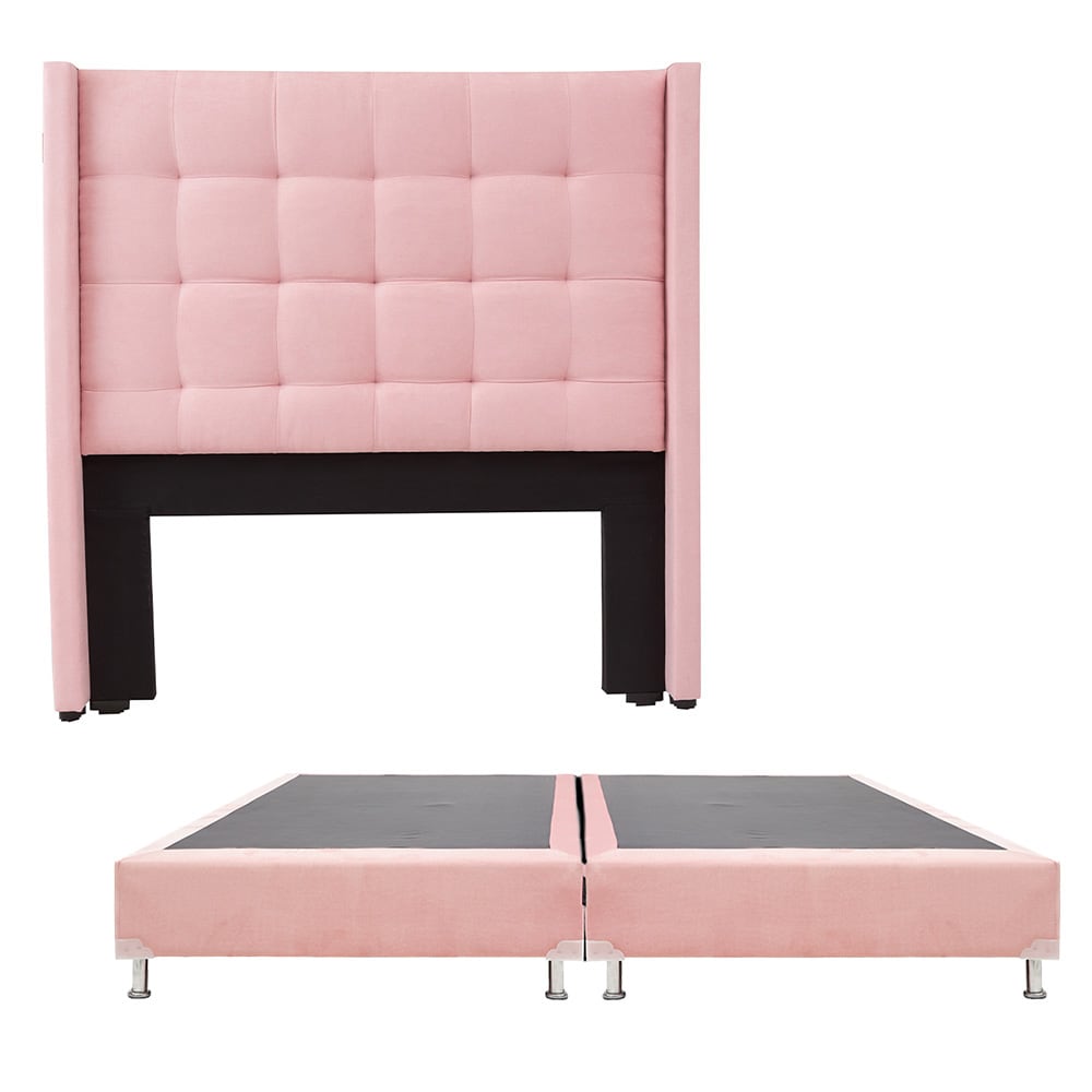 Cabecera Dicasa Titan Color Rosa King Size +box Pink $11,249
