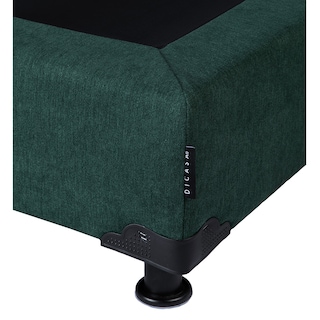 Foto 4 | Box Dicasa Imperio color Verde Queen Size