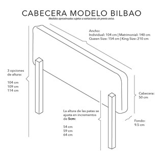 Foto 7 | Cabecera Dicasa Bilbao Color Beige Claro + Colchón Spring Air Omega Queen Size