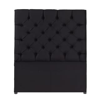 Foto 2 | Cabecera Dicasa Capri color Negro Queen Size más Colchón Spring Air Marte Queen Size
