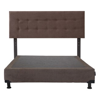 Foto 2 | Cabecera Dicasa Bilbao color Chocolate + Box Dicasa Bless color Chocolate Queen Size