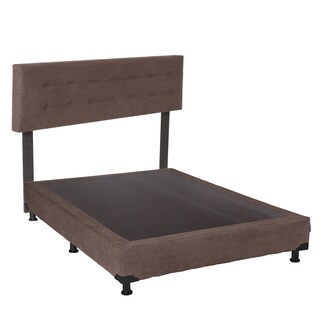 Foto 3 | Cabecera Dicasa Bilbao color Chocolate + Box Dicasa Bless color Chocolate Queen Size