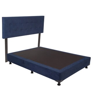 Foto 3 | Cabecera Dicasa Bilbao Azul + Box Dicasa Bless Azul Queen Size
