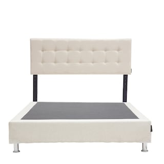 Foto 2 | Cabecera Dicasa Bilbao color Beige + Box Dicasa Dolum color Beige Queen Size