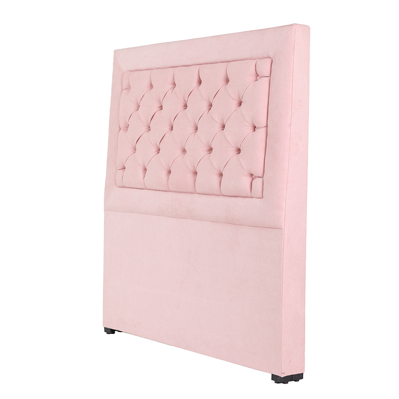 Foto 4 pulgar | Cabecera Dicasa Mary color Rosa + Colchón Spring Air Omega Queen Size