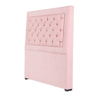 Foto 3 | Cabecera Dicasa Mary color Rosa + Colchón Spring Air Omega Queen Size